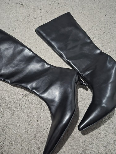 Pvc knee high - pvc, boots