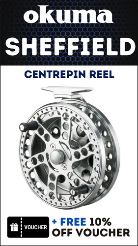 Okuma sheffield centrepin reel - centrepin,