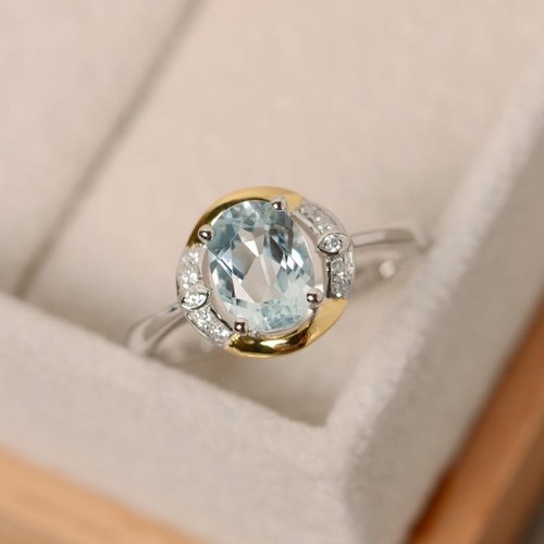 Natural aquamarine - aquamarine, &