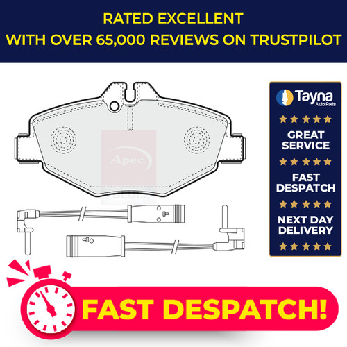 Brake pads set fits mercedes - set,