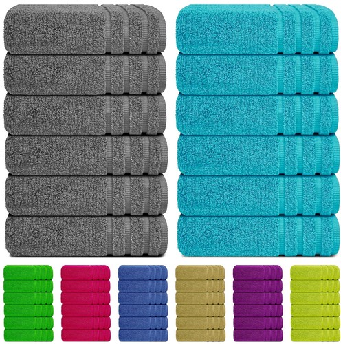 12x large bath towels 100 - towels, 100%