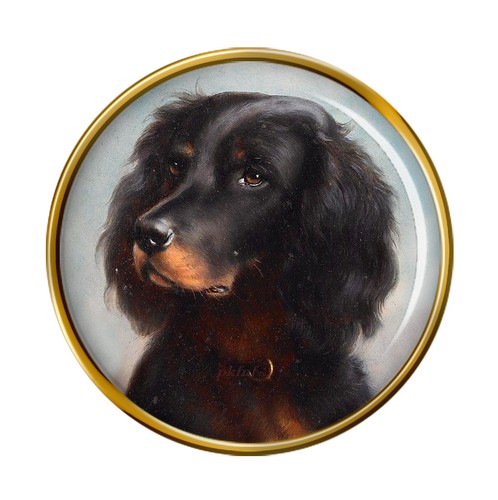 Gordon setter lapel pin badge - gordon,