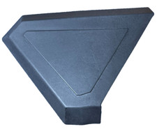 IRON CROSS PATRIOT BOARD END CAP FITS REAR PASSENGER AND DRIVER FRONT