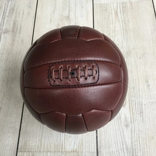 Vintage leather football - vintage,