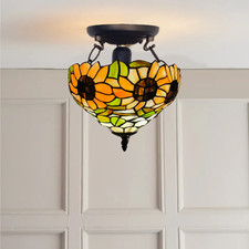 Sunflower Tiffany Style