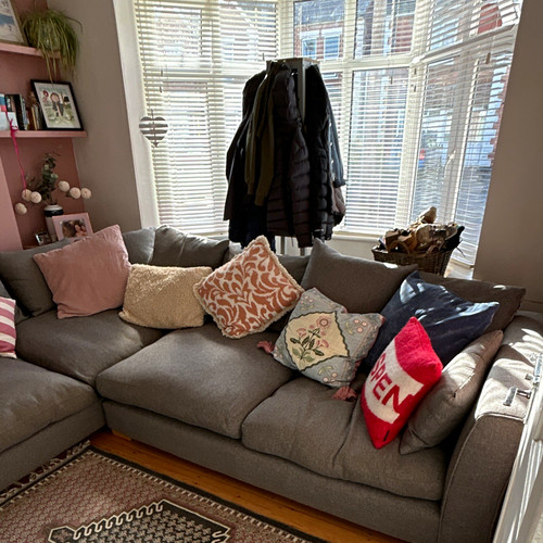 Dfs grey fabric shape - dfs,