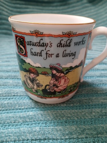 Saturday child birthday mug - saturday's,
