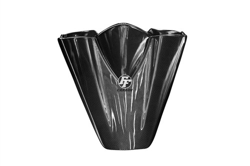 Carbon rear seat cover - carbon,