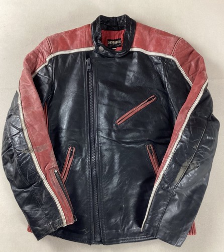 Vintage segura leather biker - vintage,