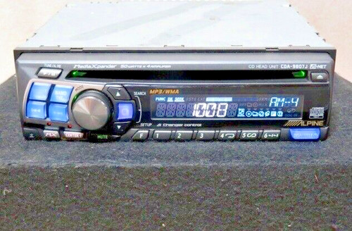 Alpine cda 9807 car stereo - cda-9807,