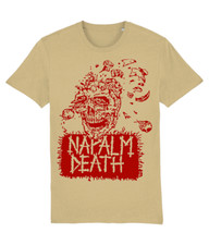 Napalm Death Tee - British 80's Grindcore Crust Punk - X-Large - MS0005