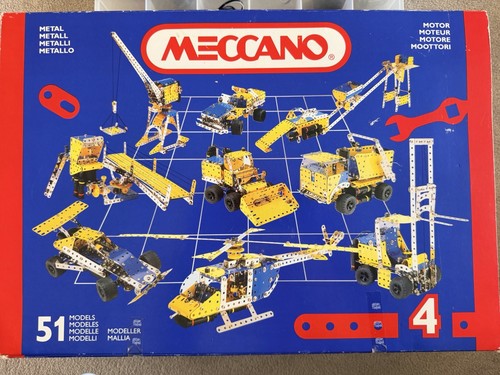Meccano motorised set - set,