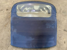 PORSCHE BOXSTER 986 CABRIOLET ROOF DAMAGED BLUE ROOF DAMAGED REAR WINDOW