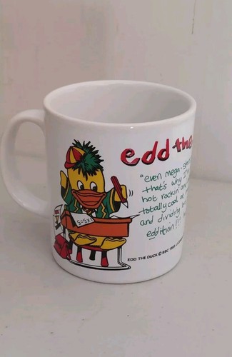 Vintage edd the duck mug - mug, 1989