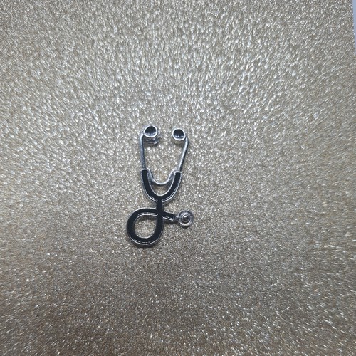 Black silver stethoscope - ,