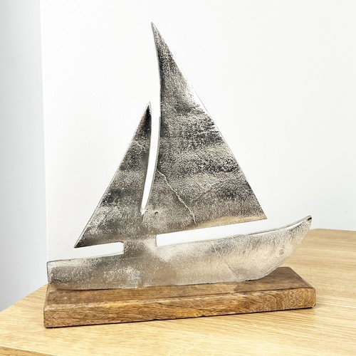 Sailing boat wood - wood, ornament