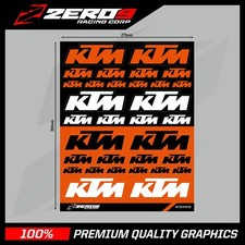 KTM STICKERS, MOTOCROSS