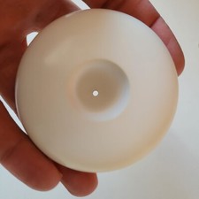 Smooth Calabash pipe bowl hand