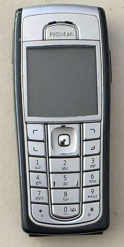 Nokia 6230i black - 6230i, silver