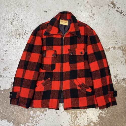 Vintage melton lumberjack - vintage, wool