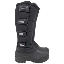 Ladies Winter Thermal Boots Horse Riding Waterproof Knee High Mucker Shoes