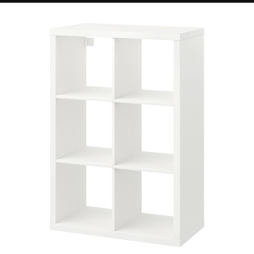 Ikea kallax white shelving - ikea,