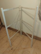 Vintage Wooden Clothes Horse