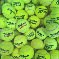 Used, All Branded Tennis Balls