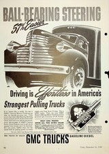 Original 1940 GMC Truck AD