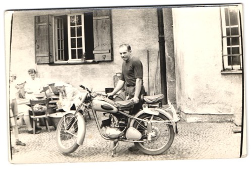 Photograph man with his - of, a