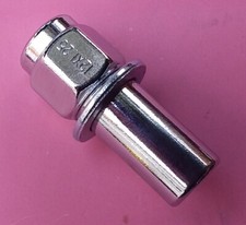 16x REVOLUTION SLEEVED WHEEL NUTS WHEELNUTS M12x1.25 FITS NISSAN DATSUN SUZUKI