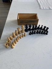 Small Vintage Wooden Staunton