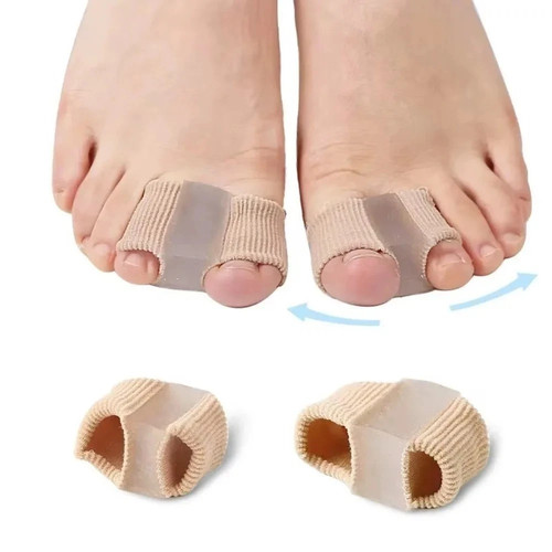 2pcs silicone toe - silicone, spreader