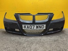 2005-2008 BMW 3 SERIES E90 E91 FRONT M SPORT BUMPER SAPPHIRE BLACK COLOUR