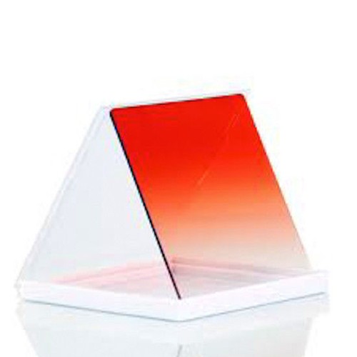 Coloured gradual red filter - gradual,