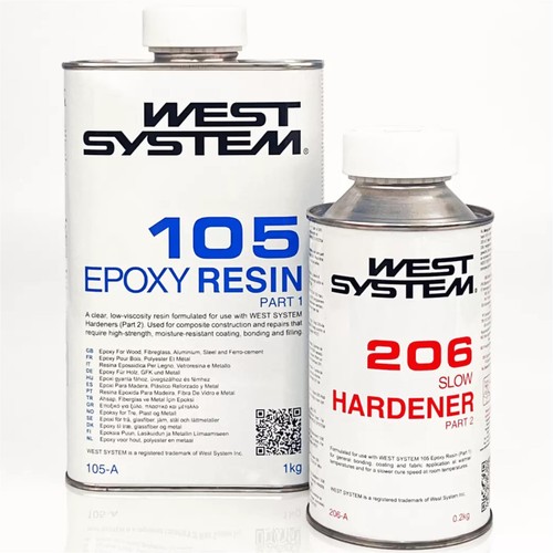 West system 2kg - 1.2kg, a-pack