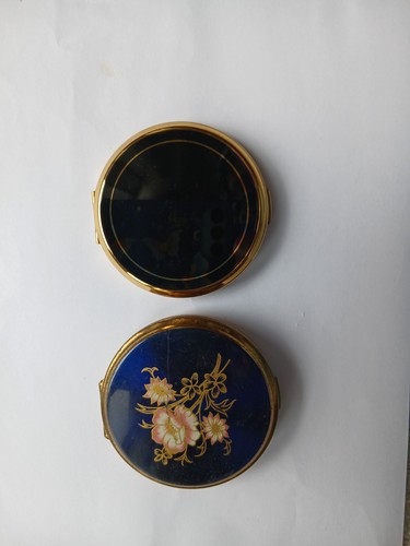 Vintage powder compacts - vintage,