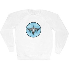 'Flying Jet Fighter' Adult Sweatshirt / Sweater / Jumper (SW050697)