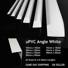White PVC Corner Trim 90°
