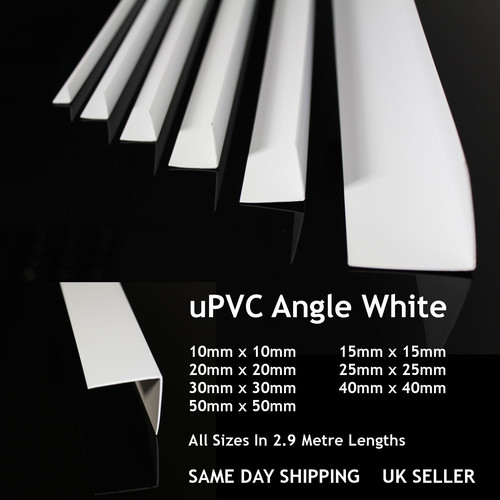 White pvc corner trim - corner,