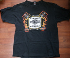 Vintage early 90's Harley Davidson of Gretna, LA shirt Large, Fatboy