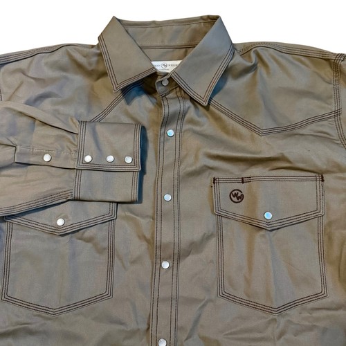 Western welder pearl snap - pearl,