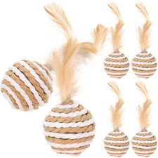 6Pcs Interesting Cat Toys Cat Toys Funny Kicking Household cat kicking toy