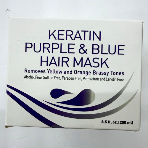 Vitamins keratin purple blue - keratin,