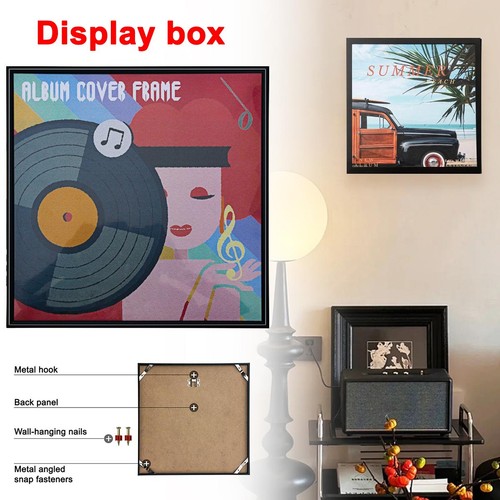 Vinyl record frame - frame, wall