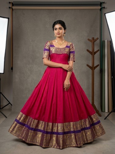 Indian anarkali party wear - indian,