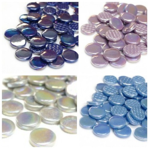 18mm round mosaic tiles 50g - mosaic,