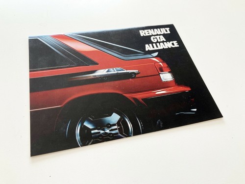 1987 renault gta - renault, alliance