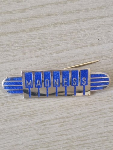 Madness vintage blue enamel - madness,