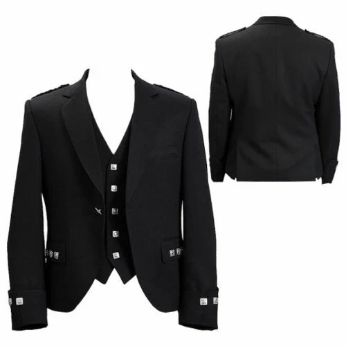 Scottish argyle kilt jacket - scottish,